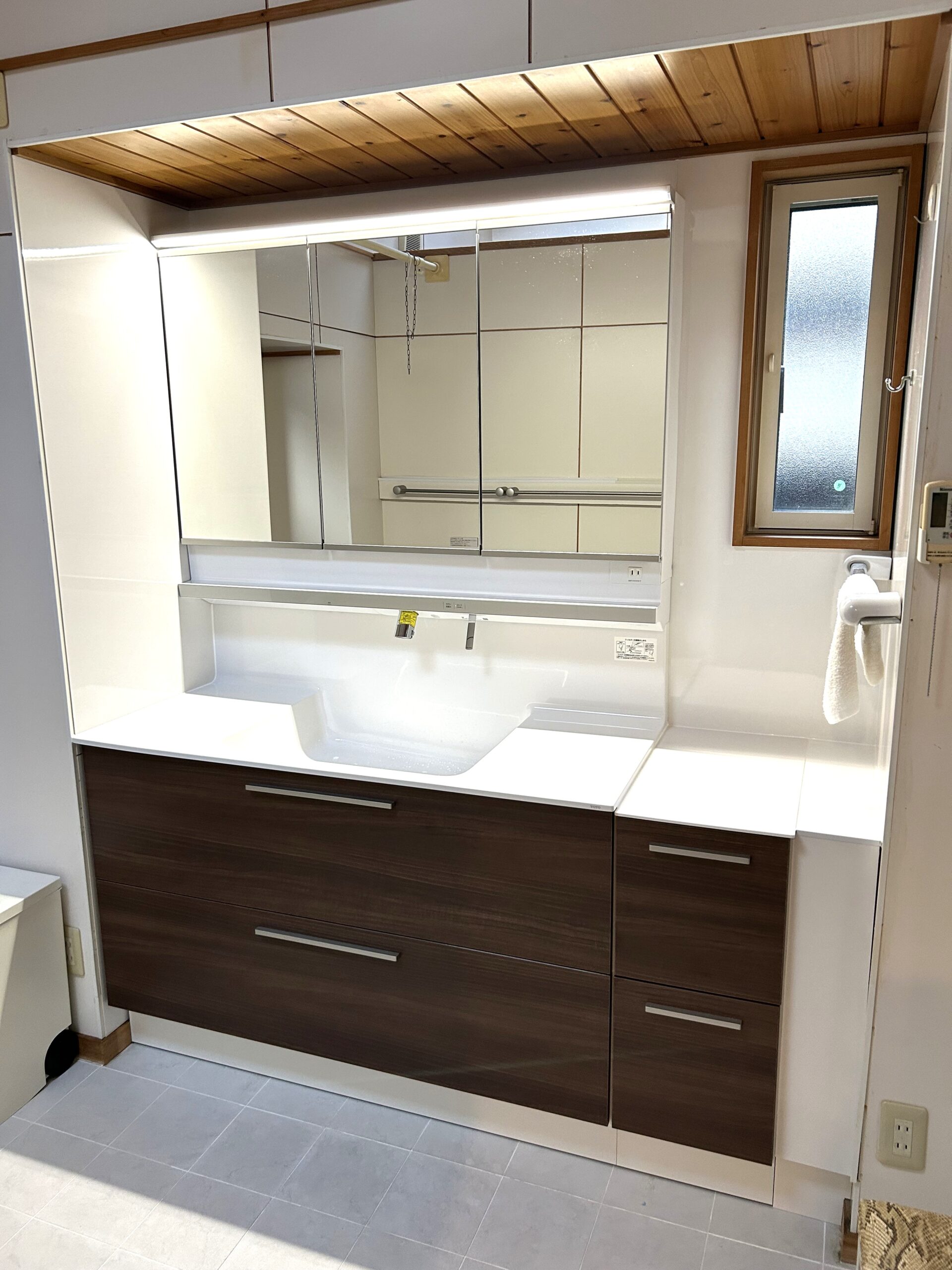 仙台市泉区 T様 洗面化粧台交換工事 施工事例