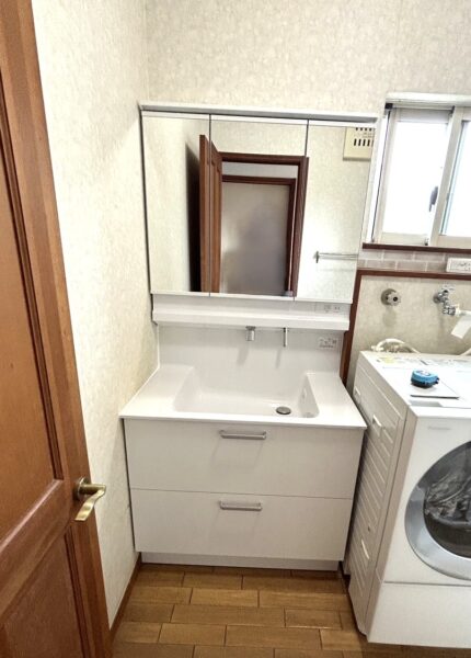 仙台市泉区 Y様 洗面化粧台交換工事 施工事例