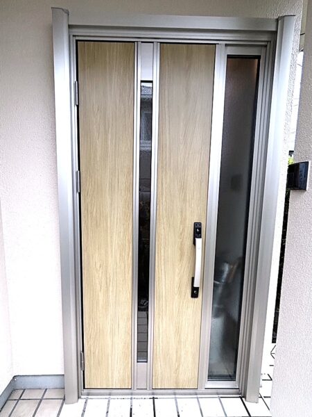 仙台市泉区　I様邸　玄関ドアリフォーム施工事例